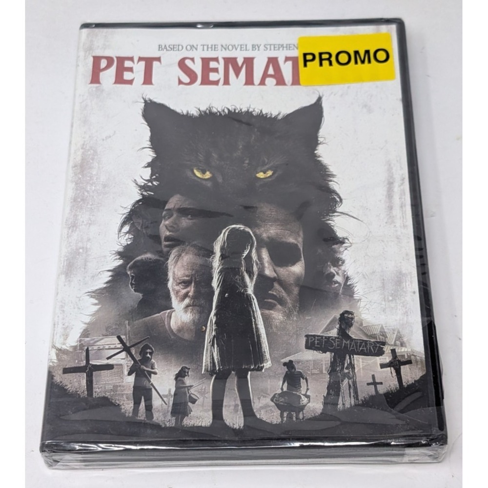 Pet Sematary (DVD, 2019) New Sealed Stephen King Horror Remake Flick‎ Rated R